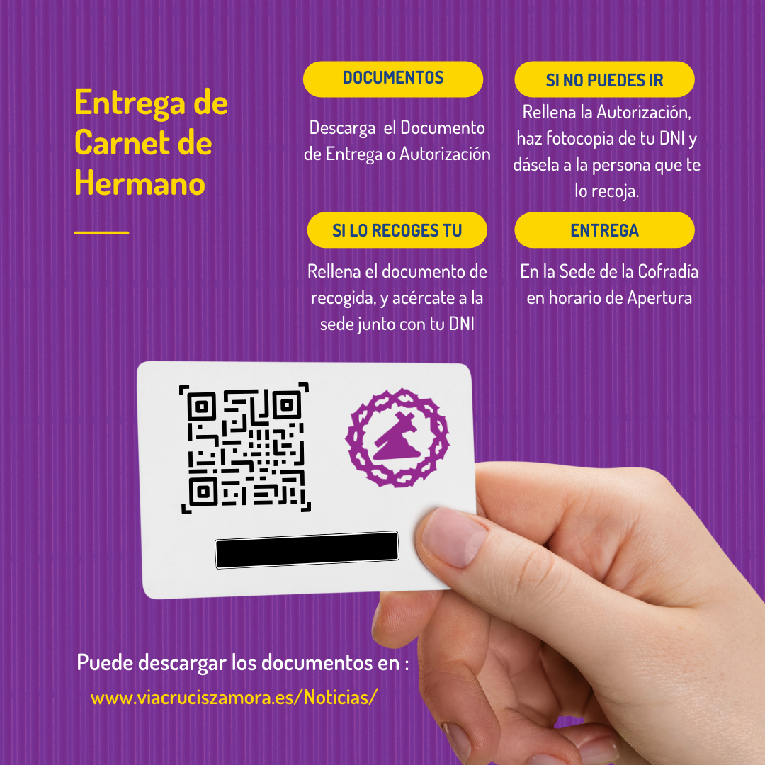 Entrega Carnet de Hermano