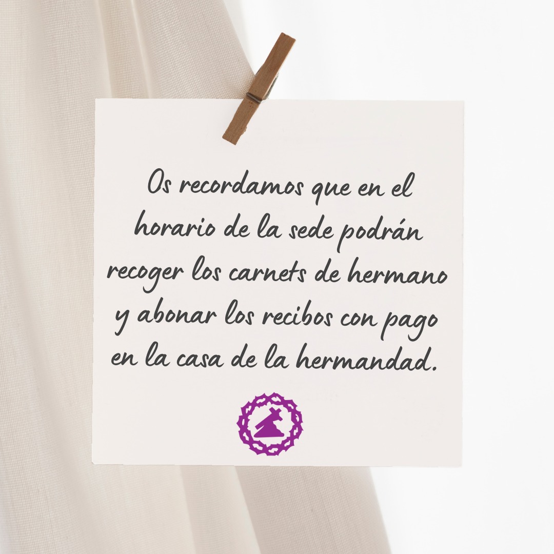 Recordatorio recogida de carnets